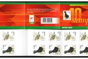 2001 Ireland N Value Blackbird Self-adhesive Definitive Stamps Booklet Mint Never Hinged (MNH). Hibernian HB90