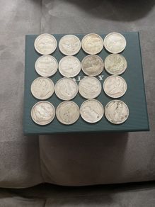 16 silver coins