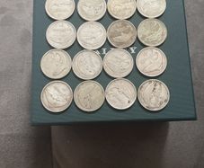 16 silver coins