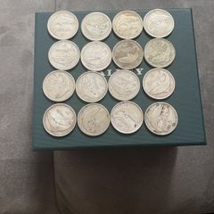 16 silver coins