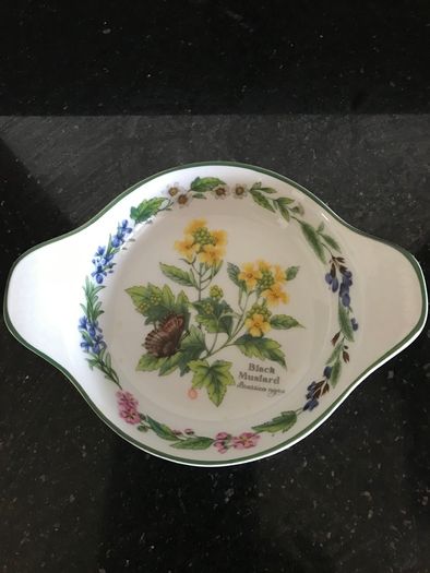 Vintage Worcester Herbs Dish