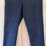 Ladies Navy Cotton Mix Ankle Length Trousers by Gap Image 6