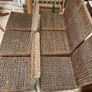 6 x Stunning Sturdy Wicker Kitchen Dining Chairs - Can Deliver Image 2