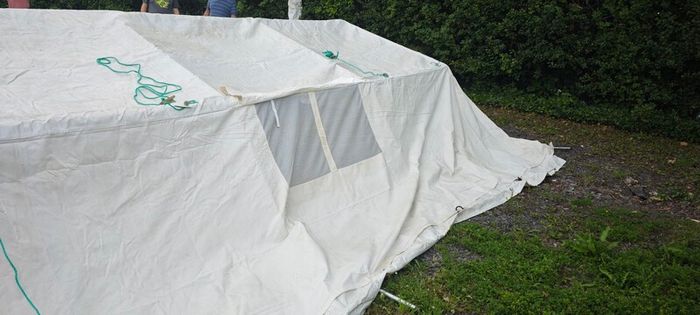 gazebos/mess tents.
