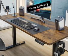 Electric Standing Desk Height Adjustable 120 x 60cm