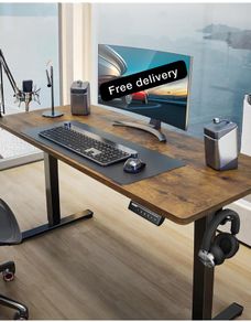 Electric Standing Desk Height Adjustable 120 x 60cm