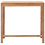 Garden Bar Table 110x60x105 cm Solid Teak Wood Image 2