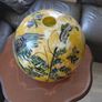 handpainted glass lampshade Image 6
