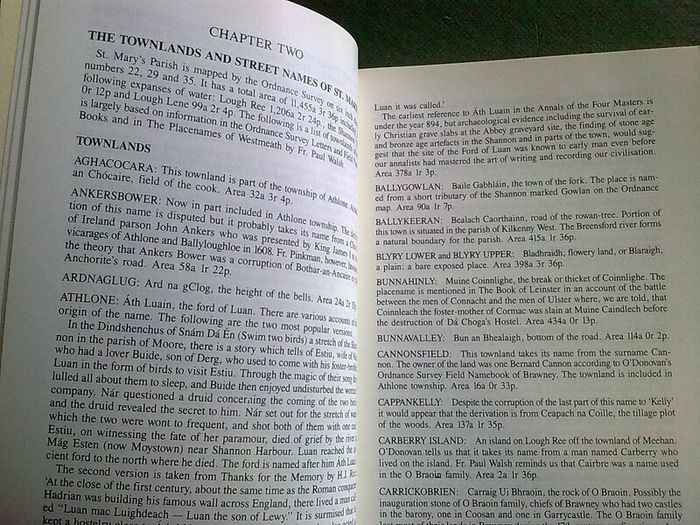 St. Mary's Parish Athlone A History Ireland Irish local history Westmeath Signed