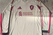 Liverpool away long sleeve jerseys season 25/26