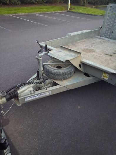 Ifor Williams plant trailer 2021, 10x6