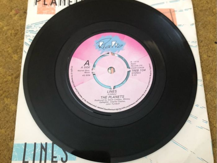 The Planets - Lines (1979) 7"