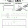 King Size Bed Frame with Victorian Headboard and Footboard Image 7