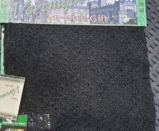 New Hand Knitted Fine Yarn Black Scarf