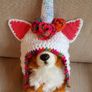 Unicorn Baby Hat Image 2