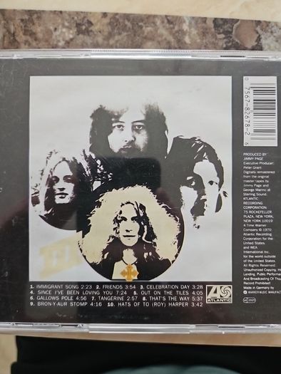 Led Zeppelin 4 CD Lot