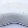 Vintage Enamel Medical Tray: Distressed Kidney-Shaped Metal Basin Image 3