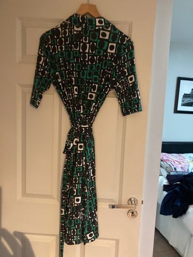 Hobbs wrap dress - great day dress