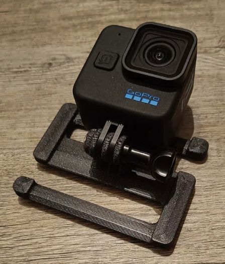 Action camera GoPro backpack strap mount