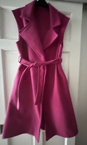 Pink Sleeveless Gilet