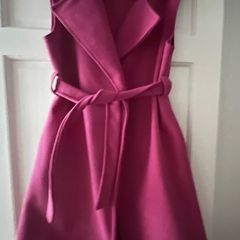 Pink Sleeveless Gilet