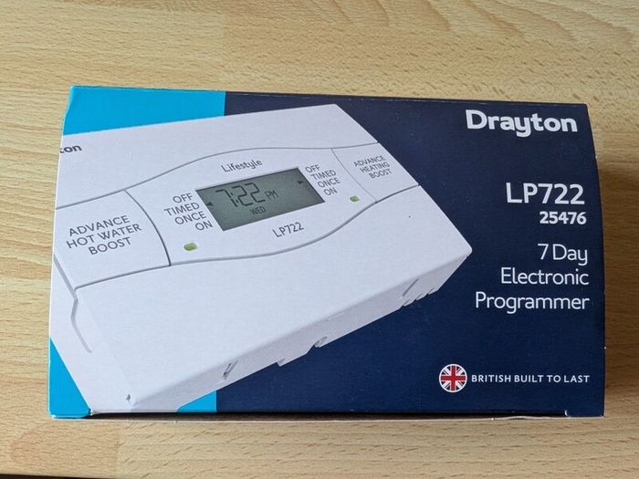 Drayton LP722 2-Channel Digital Programmer