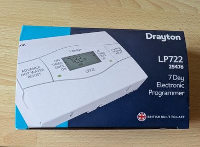 Drayton LP722 2-Channel Digital Programmer