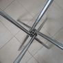 Glass top Foldable Kitchen Table Image 3