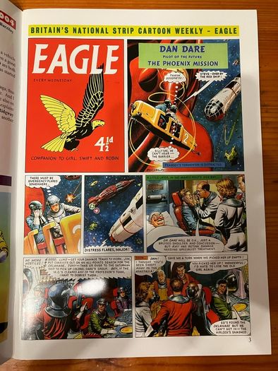 Comic:'Spaceship Away.The Original Dan Dare' part 1 to 5