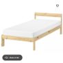 2 Single Beds with Mattress for Sale Image 3