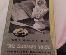His Master's Voice, Catalogue 1954/5