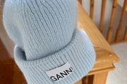 GANNI hat / blue / new
