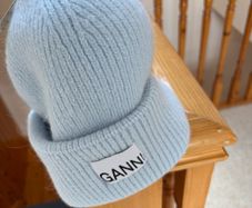 GANNI hat / blue / new