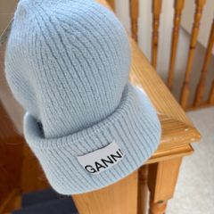 GANNI hat / blue / new