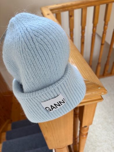 GANNI hat / blue / new
