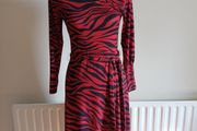 BNWOT Size 8 Coast Red and Black Dress