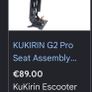 Kukurin G2 Pro seat Image 4