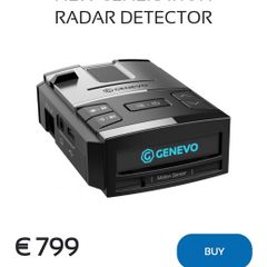 Genevo Max New Generation Radar