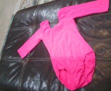 Three leotards for gymnastics