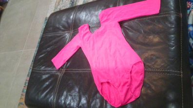 Three leotards for gymnastics