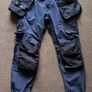 Blaklader work trousers 34R 4 way stretch navy/ black Image 7