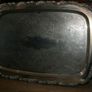 Vintage Silver plated two handled Tray 24" x 13,3" Image 10