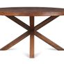 Circular Dining Table with Starburst Legs, Ex Display Like New Image 6