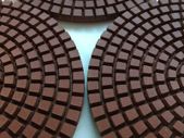 3 Step Wet Polishing Pads For Granite + Free Backer