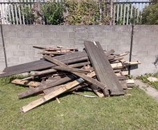 Timber decking and handrail