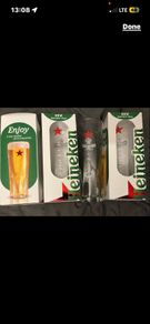 Heineken Pint beer Glass