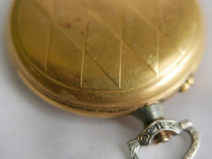 Vintage Antique Remontoir Ancre Pocket Watch Case