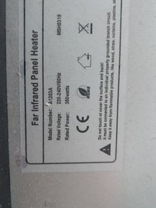 Infrared Panel Heater