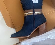 Ankle Boots Navy joe Brown