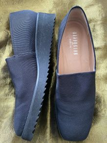 Diffusion Dublin Black Tessuto Loafers Size 5